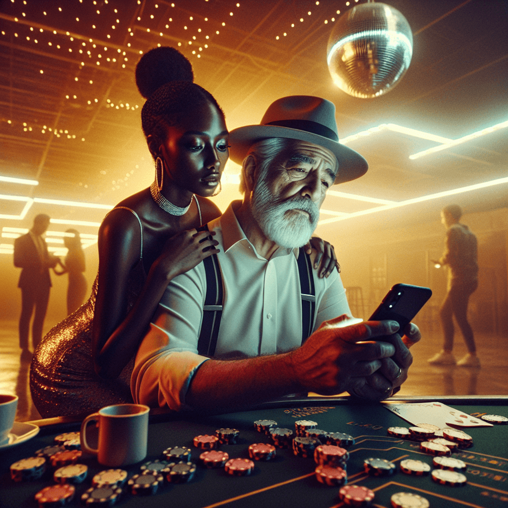 Suasana meja kasino online yang gue mainin