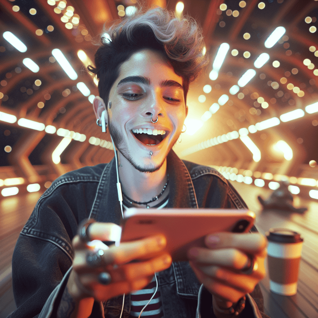 Gambar tema gaming futuristik yang menginspirasi