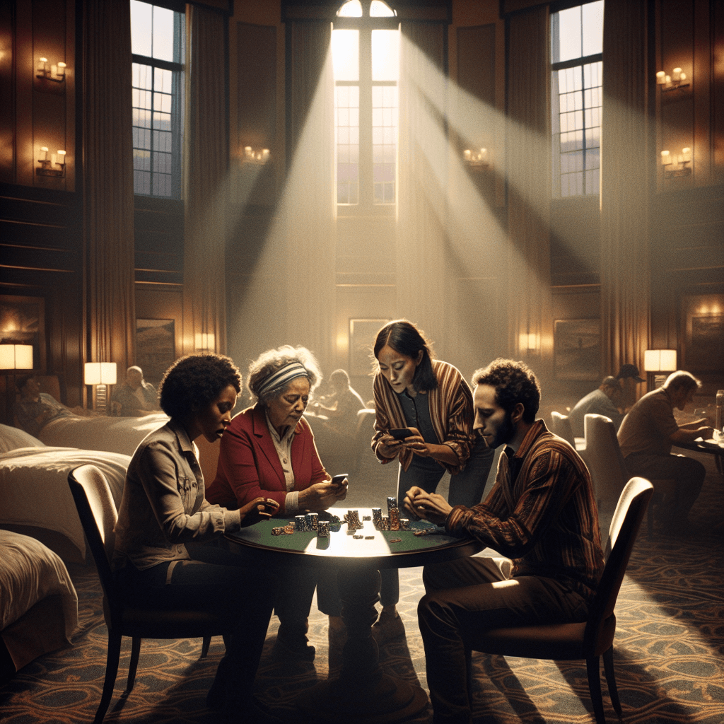 Suasana intense main game kasino online di Ace333