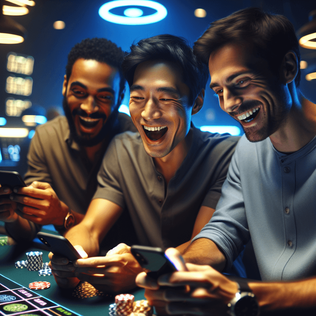 Lab futuristik dengan cahaya UV hitam, tempat grind kita