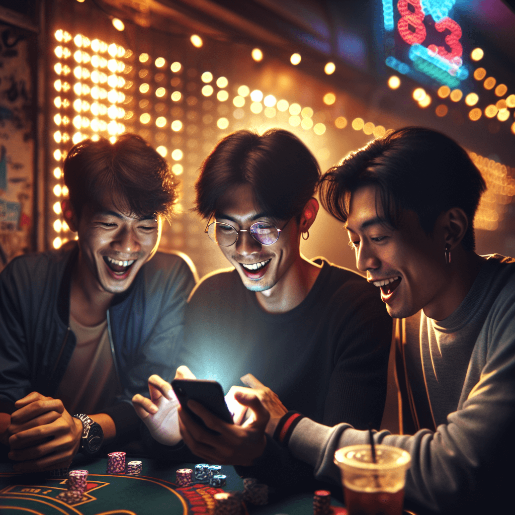 Suasana tense casino LED waktu fajar