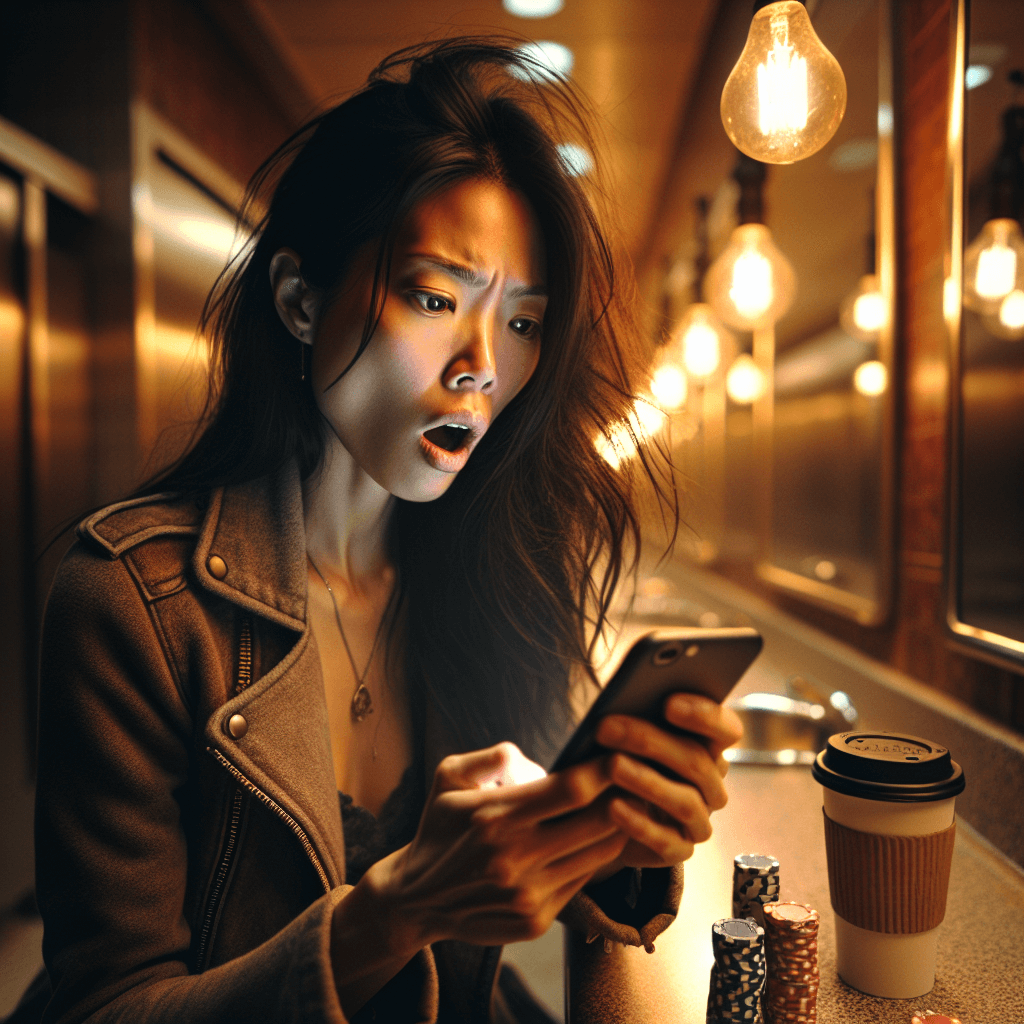 Gambar suasana kasino online yang seru