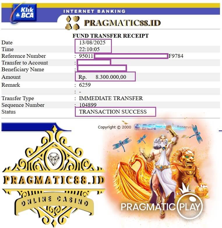 Bukti Kemenangan Sarah Smith di 918Kiss