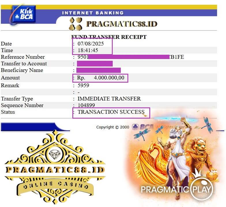 Kemenangan Alex Brown di Mega888