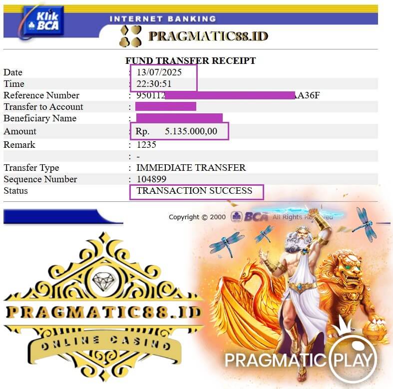 Kemenangan Thomas Clark di Pussy888