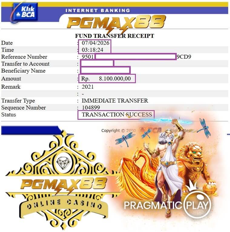 Bukti transfer jackpot malam ini, dari lab futuristik ke rekening player