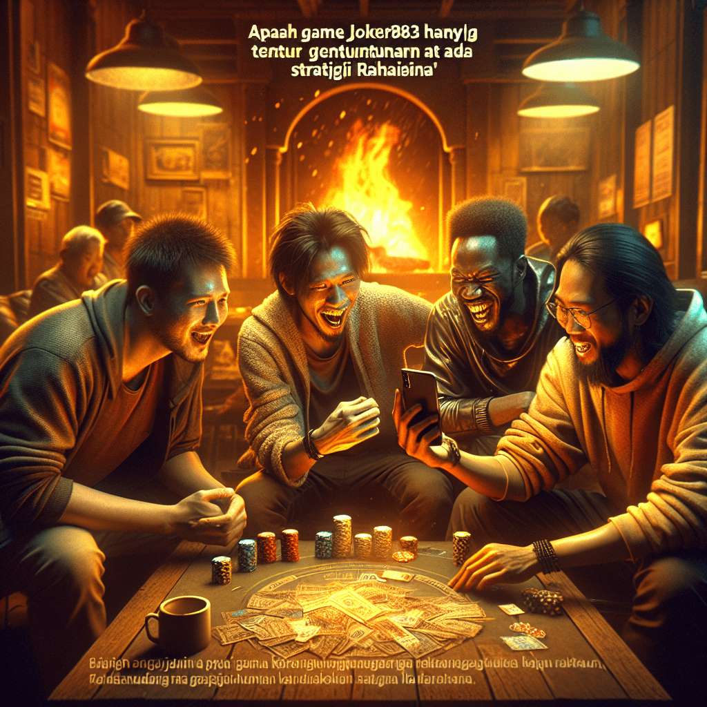 Ilustrasi strategi dalam game Joker123