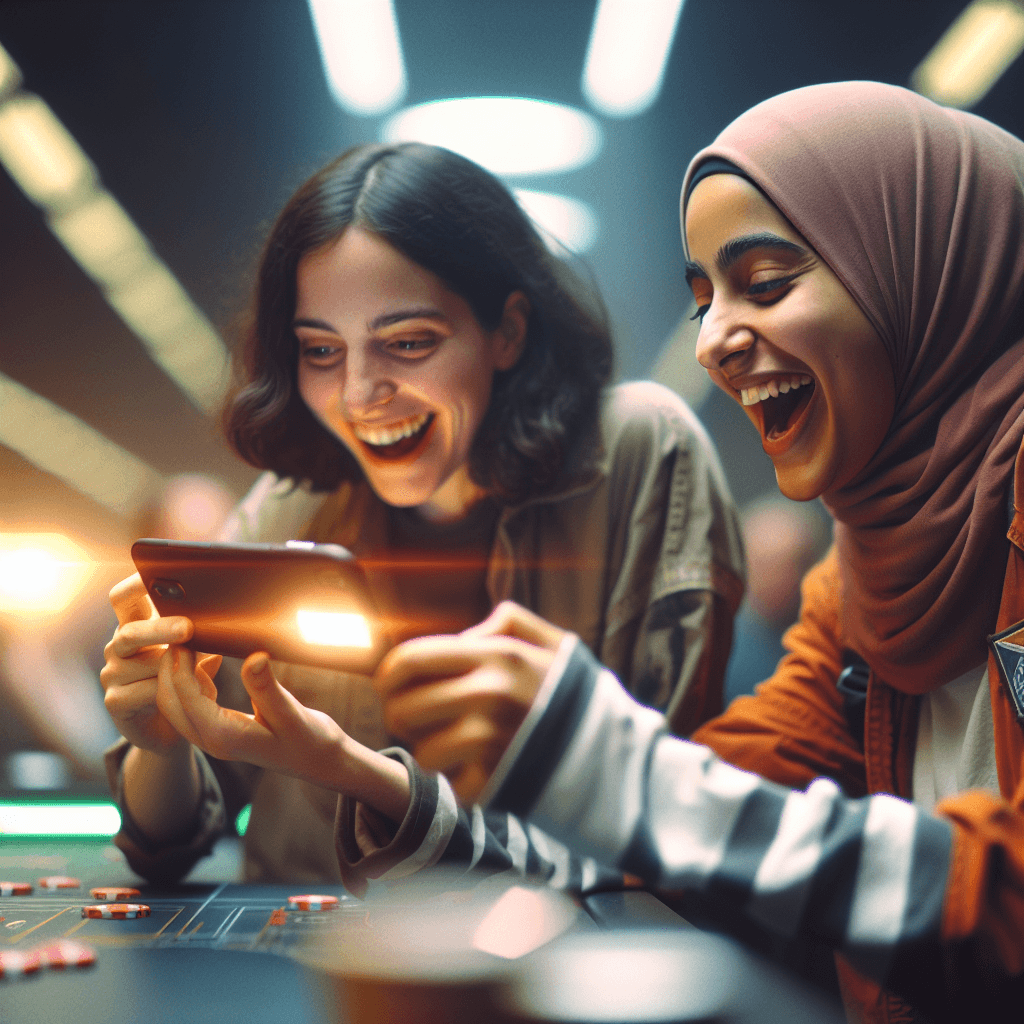 Gambar suasana lab futuristik dengan cahaya terang dan atmosfer pesta