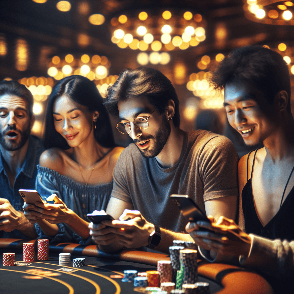 Suasana kasino bawah tanah yang seram tapi memukau