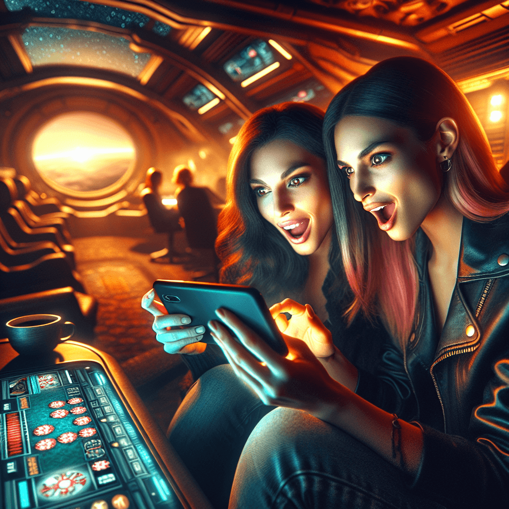 Visual suasana jembatan kapal luar angkasa yang gelap dan sinister