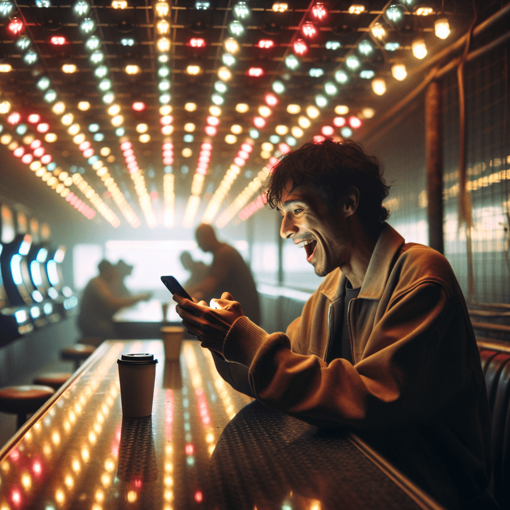 Momen kemenangan di meja Live22