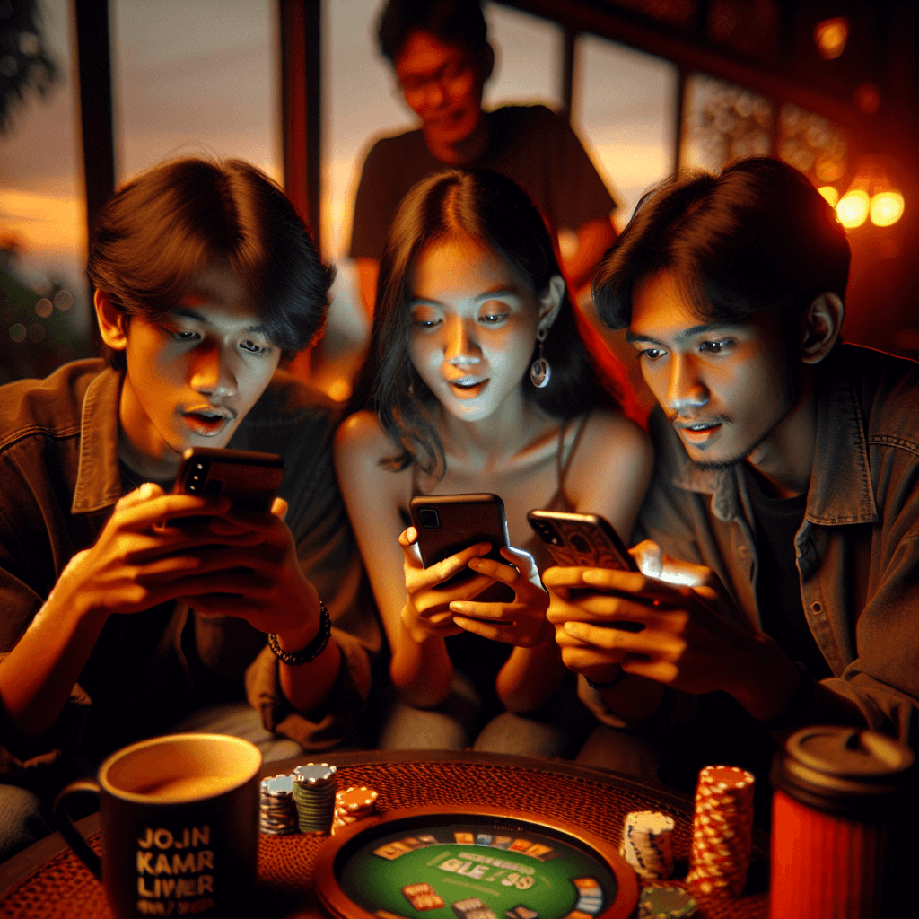 Suasana tegang di meja Live22 dengan kartu dan dadu
