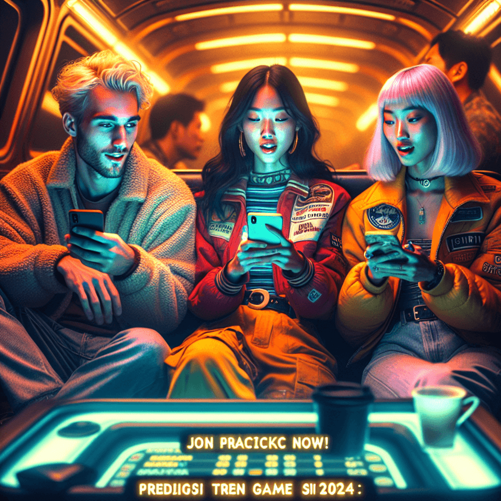 Visual suasana grind di platform game dengan tren 2024