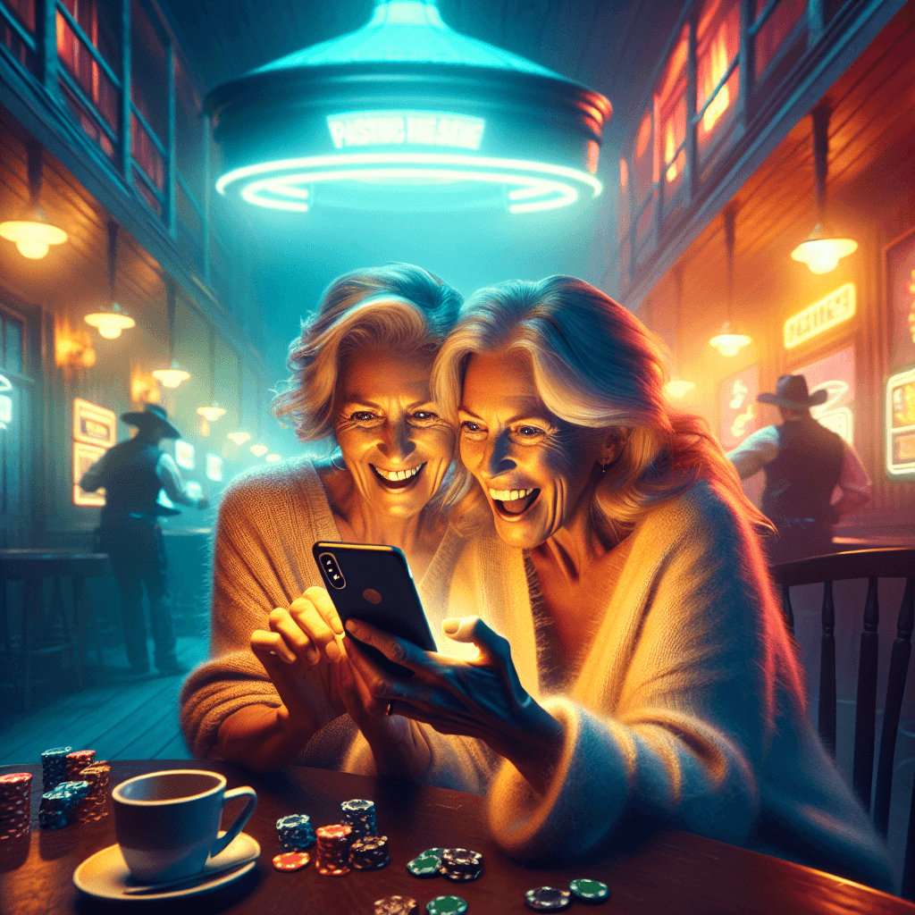 Suasana dalam saloon dengan cahaya fluorescen