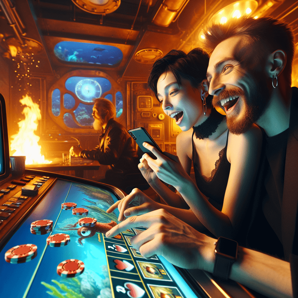 Ilustrasi bahaya tersembunyi game kasino online