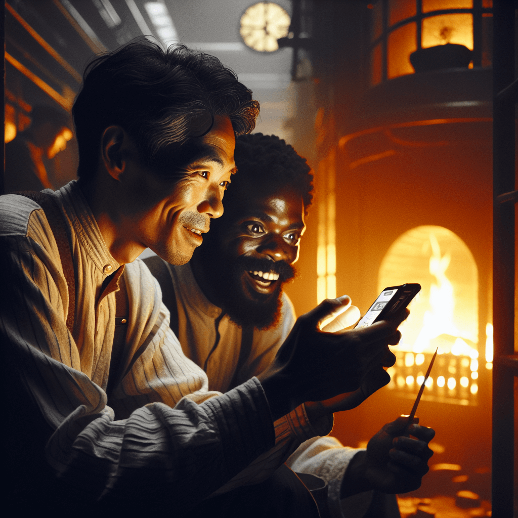 Ilustrasi debat seru tentang game judi di komunitas gamer