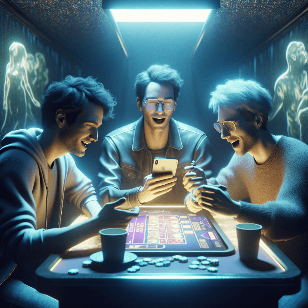 Suasana dungeon hologram yang claustrophobic