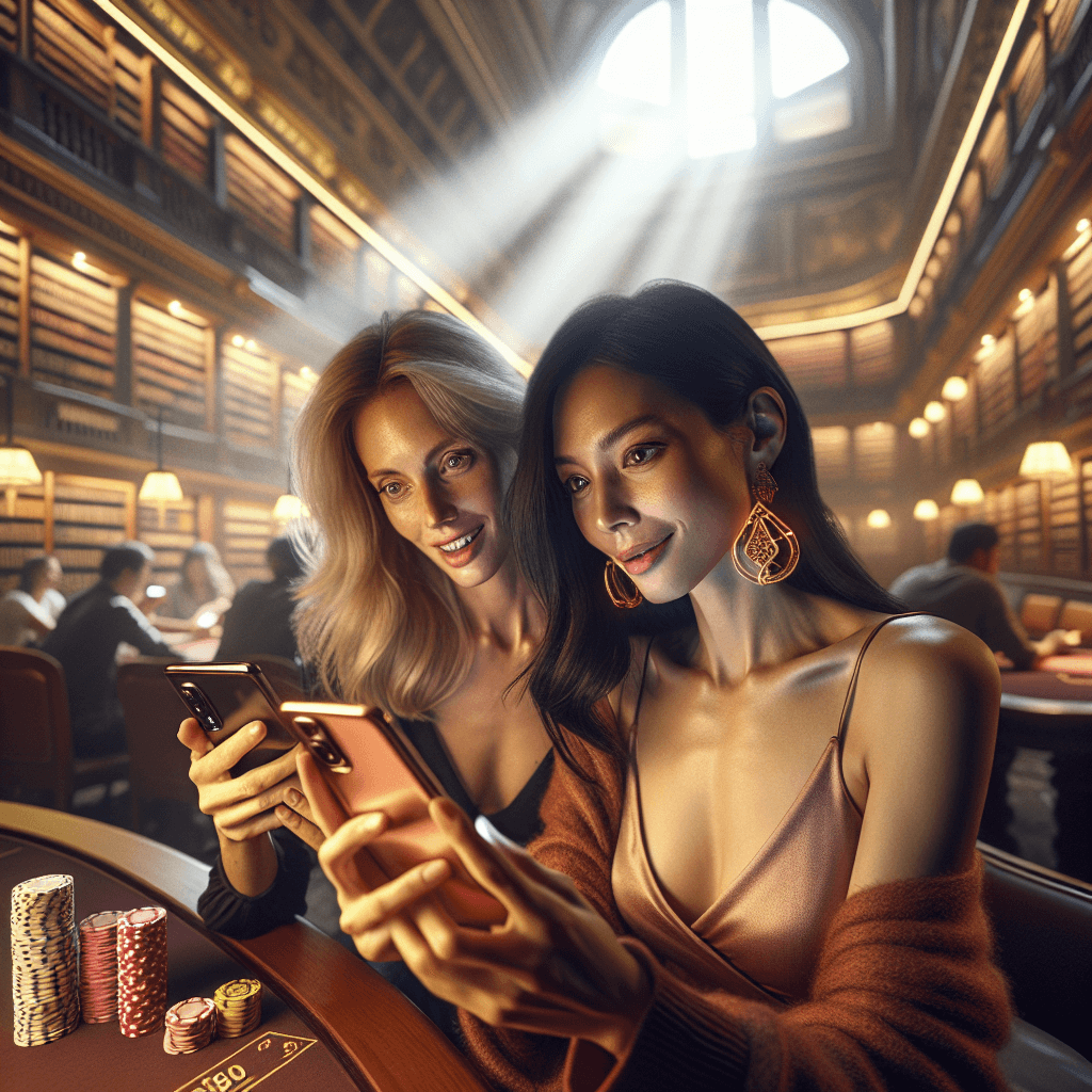 Atmosfer gaming di perpustakaan kuno dengan LED matrix