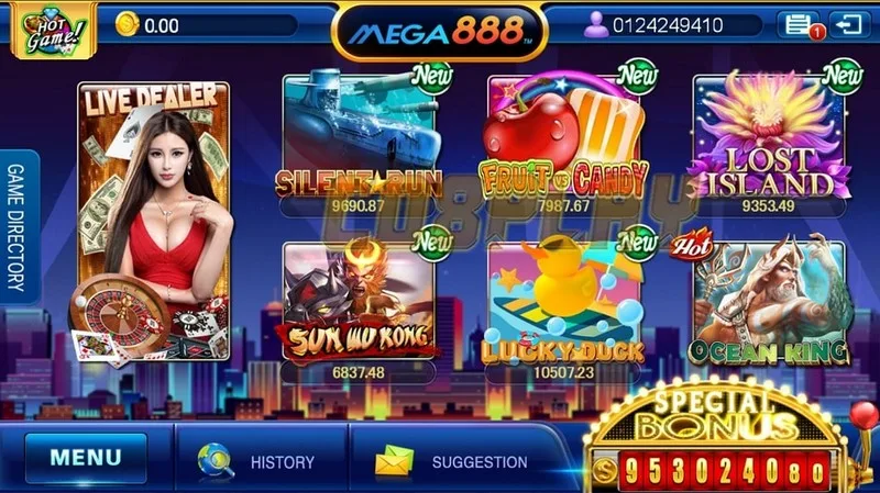 Jenis Game Apa yang Dapat Saya Mainkan di MEGA88 / MEGA888?